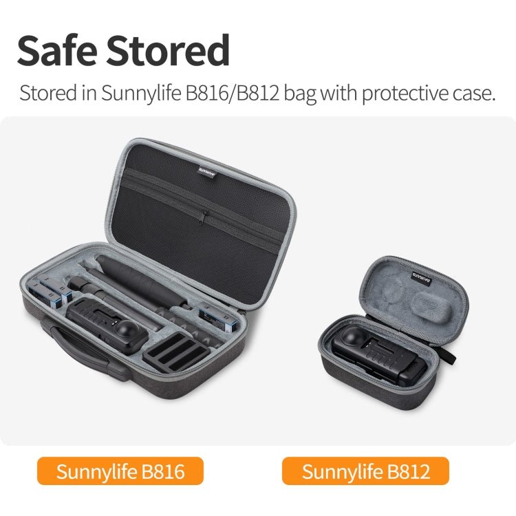 For Insta360 X4 Sunnylife Integrated Lens Screen Camera Cover Protector Screen Protective Case, Lens Screen Protective Cover Compatible Version - ORIWHIZDJI & Insta360 AccessoriesInsta360 X SeriesProtection & Cases