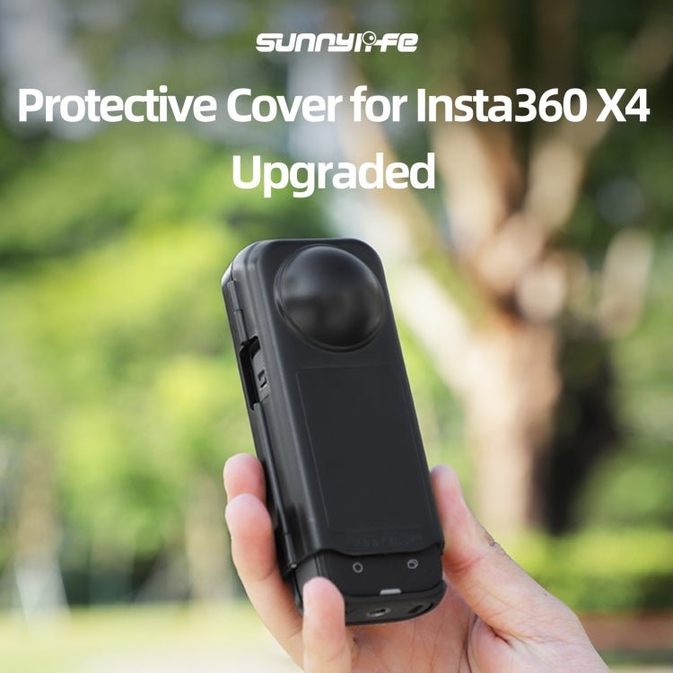 For Insta360 X4 Sunnylife Integrated Lens Screen Camera Cover Protector Screen Protective Case, Lens Screen Protective Cover Compatible Version - ORIWHIZDJI & Insta360 AccessoriesInsta360 X SeriesProtection & Cases