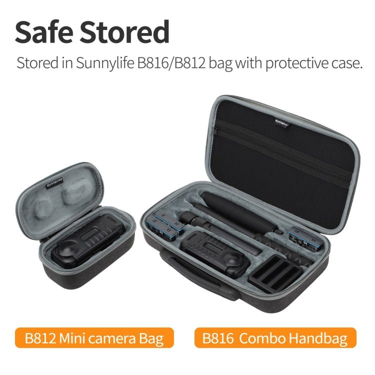 For Insta360 X4 Sunnylife Integrated Lens Screen Protective Cover, Lens Screen Protective Cover - ORIWHIZDJI & Insta360 AccessoriesInsta360 X SeriesProtection & Cases