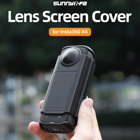 For Insta360 X4 Sunnylife Integrated Lens Screen Protective Cover, Lens Screen Protective Cover - ORIWHIZDJI & Insta360 AccessoriesInsta360 X SeriesProtection & Cases