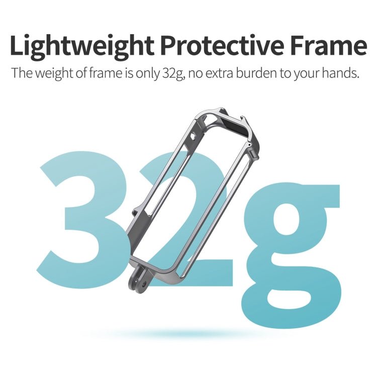 For Insta360 X4 Sunnylife Metal Protective Cage Rig with Cold Shoe Bases & Tripod Adapter, Metal Protective Cage - ORIWHIZDJI & Insta360 AccessoriesInsta360 X SeriesProtection & Cases