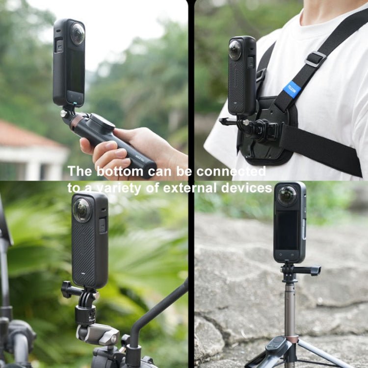 For Insta360 X4 TELESIN S6 - CRF - 01 - TIS Plastic Protective Frame - ORIWHIZDJI & Insta360 AccessoriesInsta360 X SeriesProtection & Cases