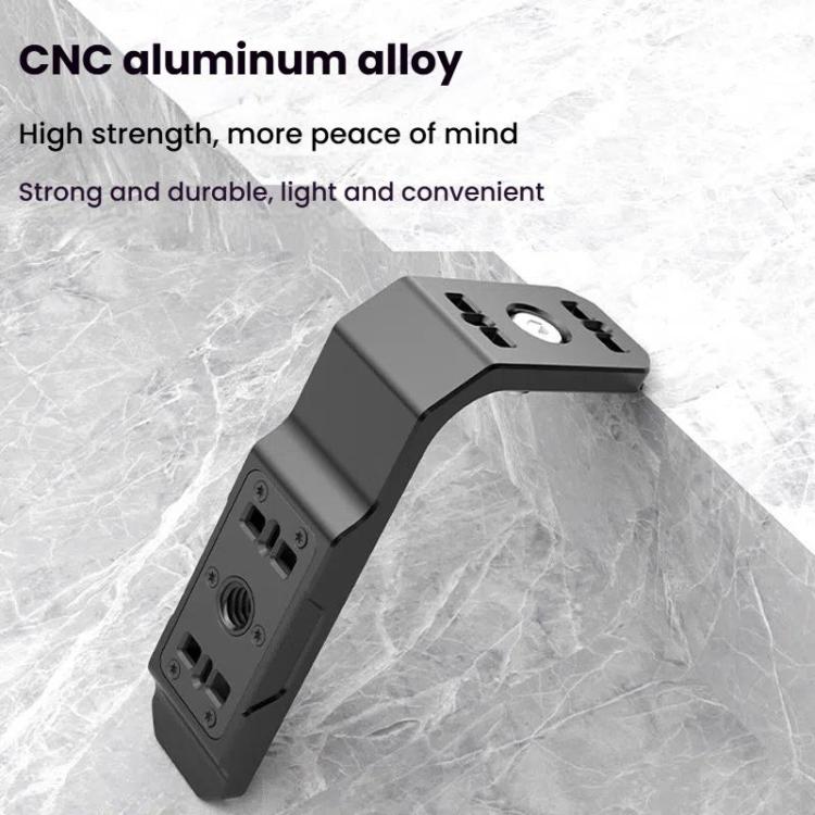 For Insta360 X4 / X3 HEPAIL AC56 Vertical Horizontal Magnetic Metal Bracket, AC56 - ORIWHIZDJI & Insta360 AccessoriesHEPAILInsta360 X Series