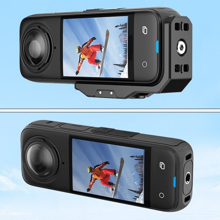 For Insta360 X4 / X3 Hepail Horizontal And Vertical Shooting Quick Release Metal Magnetic Bracket, AC45 - ORIWHIZDJI & Insta360 AccessoriesHepailInsta360 X Series