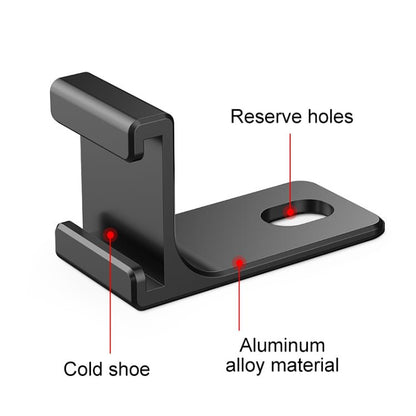 For Insta360 X4 / X3 / One X2 PULUZ Selfie Stick Cold Shoe Extension Bracket, Cold Shoe Bracket - ORIWHIZDJI & Insta360 AccessoriesInsta360 X SeriesMounts