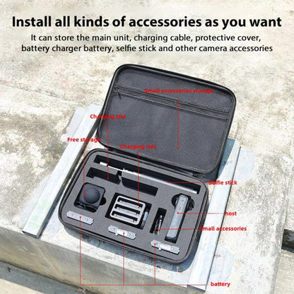 For Insta360 X4 / X5 Carrying Case Portable Storage Bag, 33.4 x 24 x 6.7cm - ORIWHIZDJI & Insta360 AccessoriesInsta360 X SeriesProtection & Cases