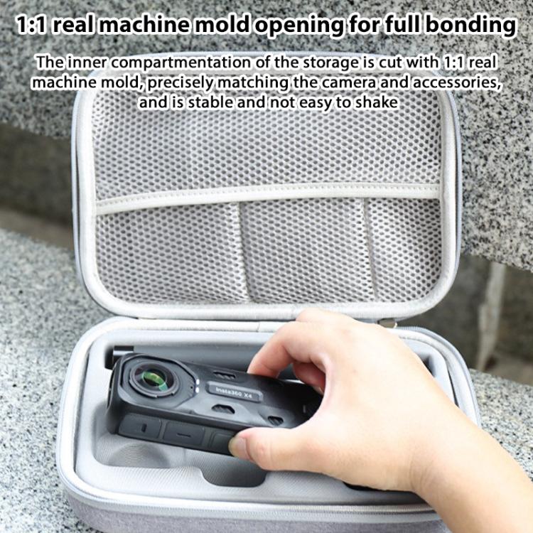 For Insta360 X4 / X5 Carrying Case Portable Storage Bag, Size: 24.2 x 16 x 6.3cm, 24.2 x 16 x 6.3cm - ORIWHIZDJI & Insta360 AccessoriesInsta360 X SeriesProtection & Cases