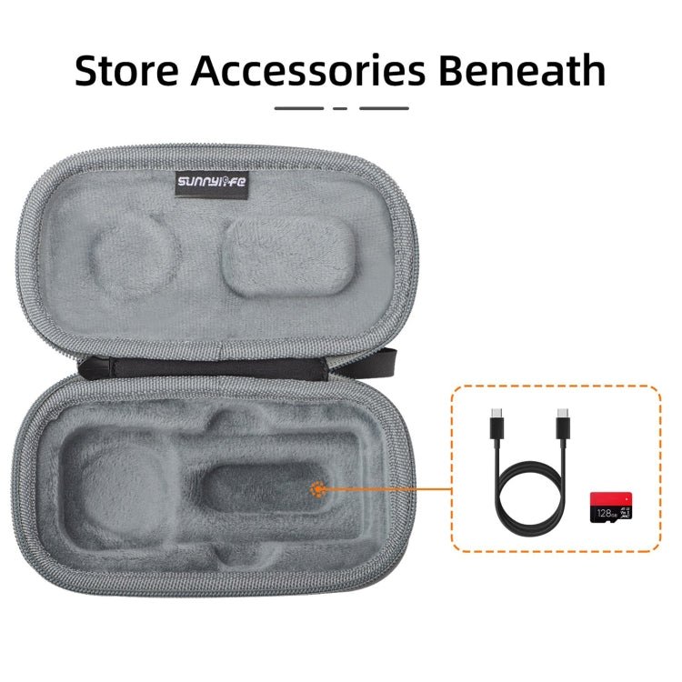 For Insta360 X4 / X5 Sunnylife Carrying Case Handbag, X4 - B812 Mini Camera Bag, X4 - B816 Combo Bag - ORIWHIZDJI & Insta360 AccessoriesInsta360 X SeriesProtection & Cases