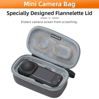 For Insta360 X4 / X5 Sunnylife Carrying Case Handbag, X4 - B812 Mini Camera Bag, X4 - B816 Combo Bag - ORIWHIZDJI & Insta360 AccessoriesInsta360 X SeriesProtection & Cases