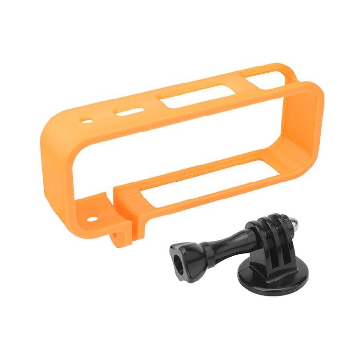 For Insta360 X5 360 Camera CQT Expandable Protective Cage Shockproof Case, Vertical Black, Horizontal Black, Vertical Orange, Horizontal Orange - ORIWHIZCQTDJI & Insta360 AccessoriesInsta360 X Series