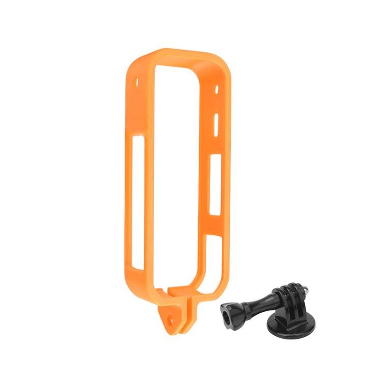 For Insta360 X5 360 Camera CQT Expandable Protective Cage Shockproof Case, Vertical Black, Horizontal Black, Vertical Orange, Horizontal Orange - ORIWHIZCQTDJI & Insta360 AccessoriesInsta360 X Series