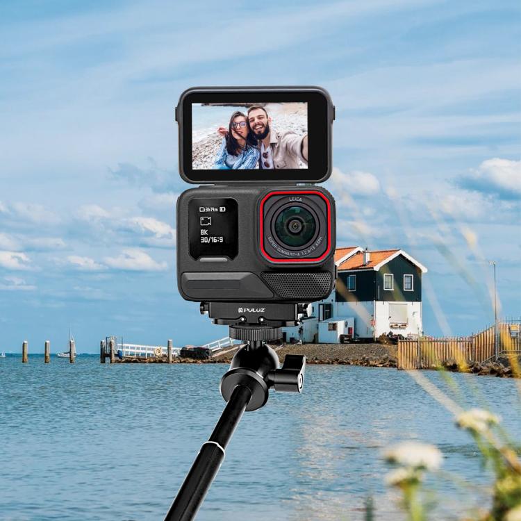 For Insta360 X5 / Ace Pro / Pro 2 PULUZ Aviation Aluminum Quick Release Base Adapter Bracket, Aluminum Quick Release Base - ORIWHIZDJI & Insta360 AccessoriesInsta360 X SeriesMounts