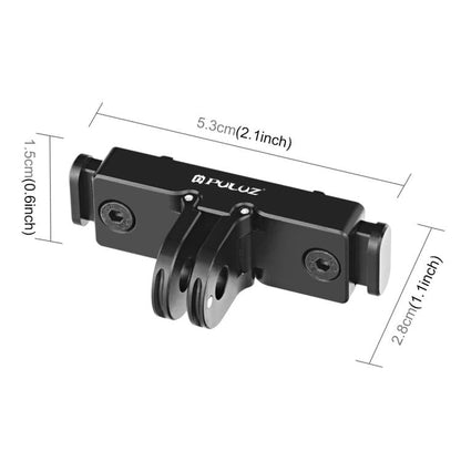 For Insta360 X5 / Ace Pro / Pro 2 PULUZ Aviation Aluminum Quick Release Base Adapter Bracket, Aluminum Quick Release Base - ORIWHIZDJI & Insta360 AccessoriesInsta360 X SeriesMounts