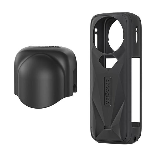 For Insta360 X5 Action Camera Protective Accessories, aMagisn Body Case+Lens Cap Black, aMagisn Body Case+Lens Cap Gray, aMagisn Body Case Black, aMagisn Body Case Gray - ORIWHIZaMagisnDJI & Insta360 AccessoriesInsta360 X Series