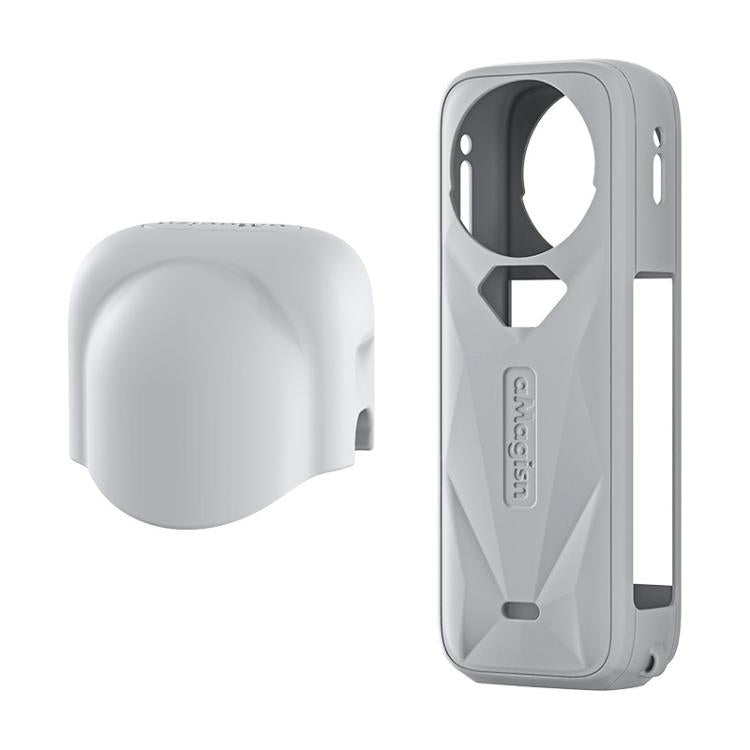 For Insta360 X5 Action Camera Protective Accessories, aMagisn Body Case+Lens Cap Black, aMagisn Body Case+Lens Cap Gray, aMagisn Body Case Black, aMagisn Body Case Gray - ORIWHIZaMagisnDJI & Insta360 AccessoriesInsta360 X Series