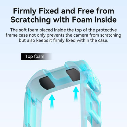 For Insta360 X5 AMagisn Quick Release Plastic Cage Expansion Frame Accessories, PF02 - ORIWHIZaMagisnDJI & Insta360 AccessoriesInsta360 X Series