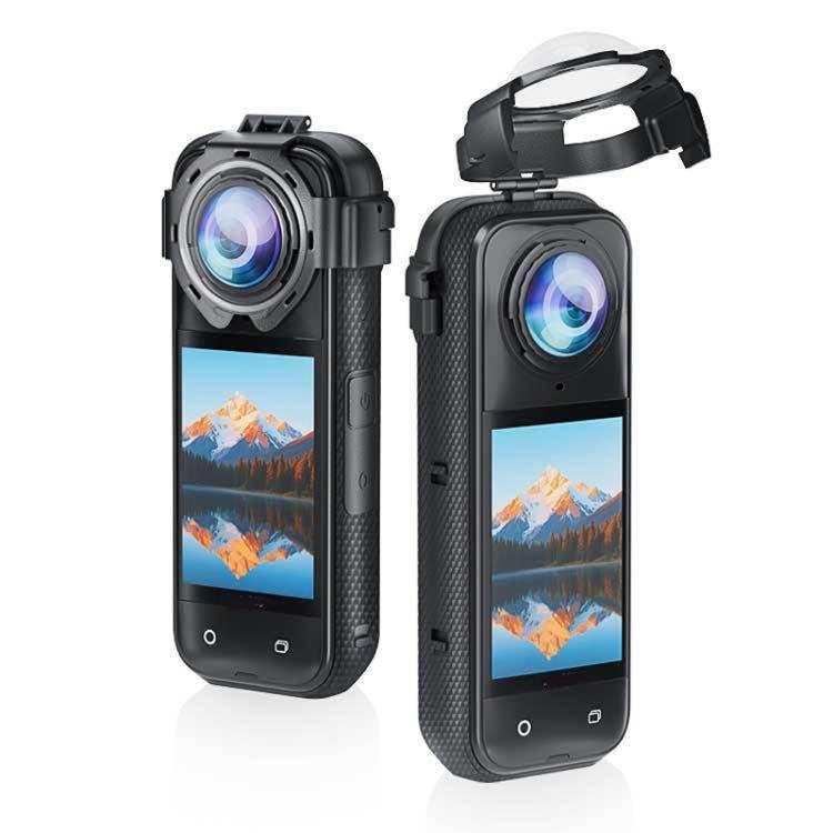 For Insta360 X5 Anti - Fog Snap - On Lens Protector Durable Glass Cover, Lens Protector - ORIWHIZDJI & Insta360 AccessoriesInsta360 X SeriesProtection & Cases