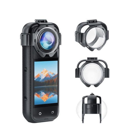 For Insta360 X5 Anti - Fog Snap - On Lens Protector Durable Glass Cover, Lens Protector - ORIWHIZDJI & Insta360 AccessoriesInsta360 X SeriesProtection & Cases