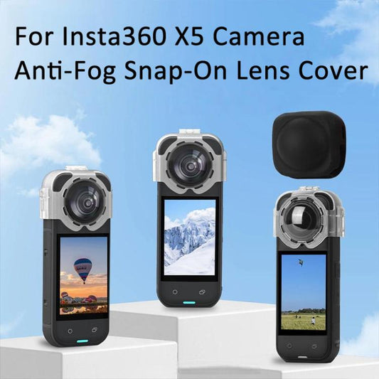 غطاء عدسة واقٍ مضاد للضباب لكاميرا Insta360 X5 - ملحقات أصلية من DJI و Insta360 وسلسلة X