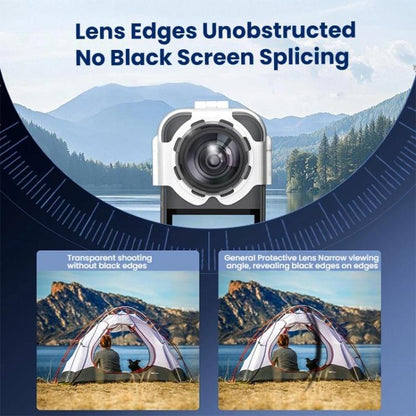 For Insta360 X5 Camera Anti - Fog Snap - On Protective Lens Cover Lens Guards - ORIWHIZDJI & Insta360 AccessoriesInsta360 X SeriesLen Accessories