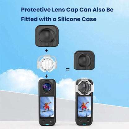 For Insta360 X5 Camera Anti - Fog Snap - On Protective Lens Cover Lens Guards - ORIWHIZDJI & Insta360 AccessoriesInsta360 X SeriesLen Accessories