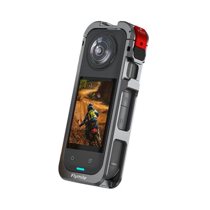 For Insta360 X5 Camera Flymile Metal Frame Lens Cover Set Rabbit Cage Expansion Bracket - ORIWHIZDJI & Insta360 AccessoriesFlymileInsta360 X Series