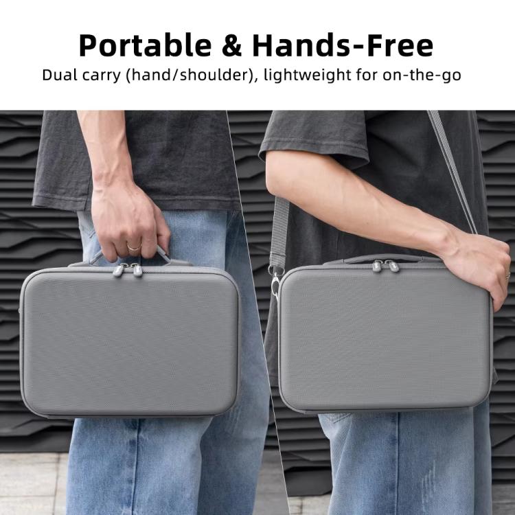For Insta360 X5 Flymile All - in - One Storage Shoulder Bag Durable PU + Lycra Material Carrying Case, PU + Lycra - ORIWHIZDJI & Insta360 AccessoriesFlymileInsta360 X Series