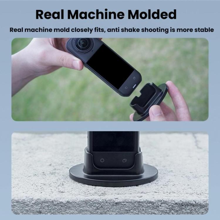 For Insta360 X5 Flymile Anti - Slip Base Plastic Desktop Stand Stable Camera Holder - ORIWHIZDJI & Insta360 AccessoriesFlymileInsta360 X Series