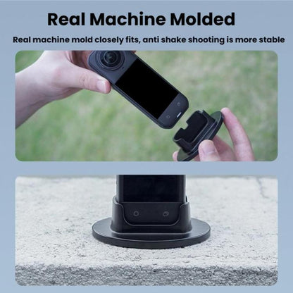 For Insta360 X5 Flymile Anti - Slip Base Plastic Desktop Stand Stable Camera Holder - ORIWHIZDJI & Insta360 AccessoriesFlymileInsta360 X Series
