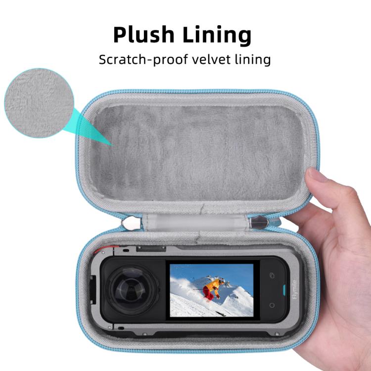 For Insta360 X5 Flymile Panoramic Camera Cage - Style Handheld Storage Bag - ORIWHIZDJI & Insta360 AccessoriesFlymileInsta360 X Series