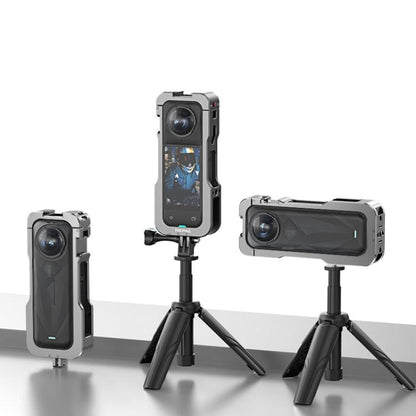 For Insta360 X5 HEPAIL AC - 81 Metal Rabbit Cage Extended Protective Frame, AC - 81 - ORIWHIZDJI & Insta360 AccessoriesHEPAILInsta360 X Series