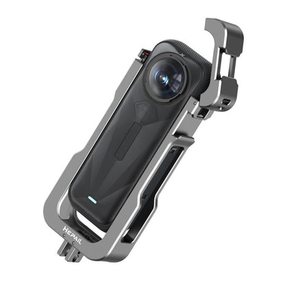 For Insta360 X5 HEPAIL AC - 81 Metal Rabbit Cage Extended Protective Frame, AC - 81 - ORIWHIZDJI & Insta360 AccessoriesHEPAILInsta360 X Series