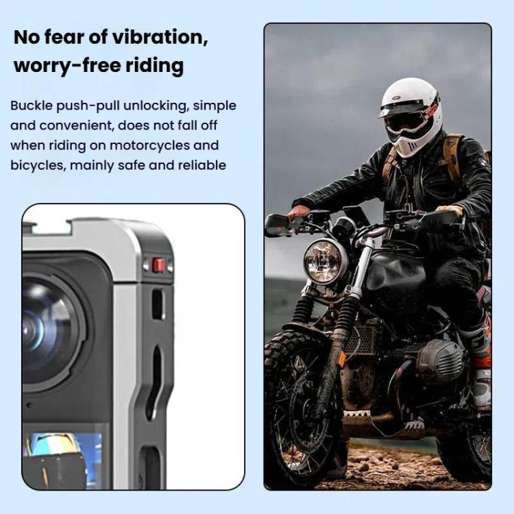 For Insta360 X5 HEPAIL AC - 81 Metal Rabbit Cage Extended Protective Frame, AC - 81 - ORIWHIZDJI & Insta360 AccessoriesHEPAILInsta360 X Series