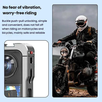 For Insta360 X5 HEPAIL AC - 81 Metal Rabbit Cage Extended Protective Frame, AC - 81 - ORIWHIZDJI & Insta360 AccessoriesHEPAILInsta360 X Series