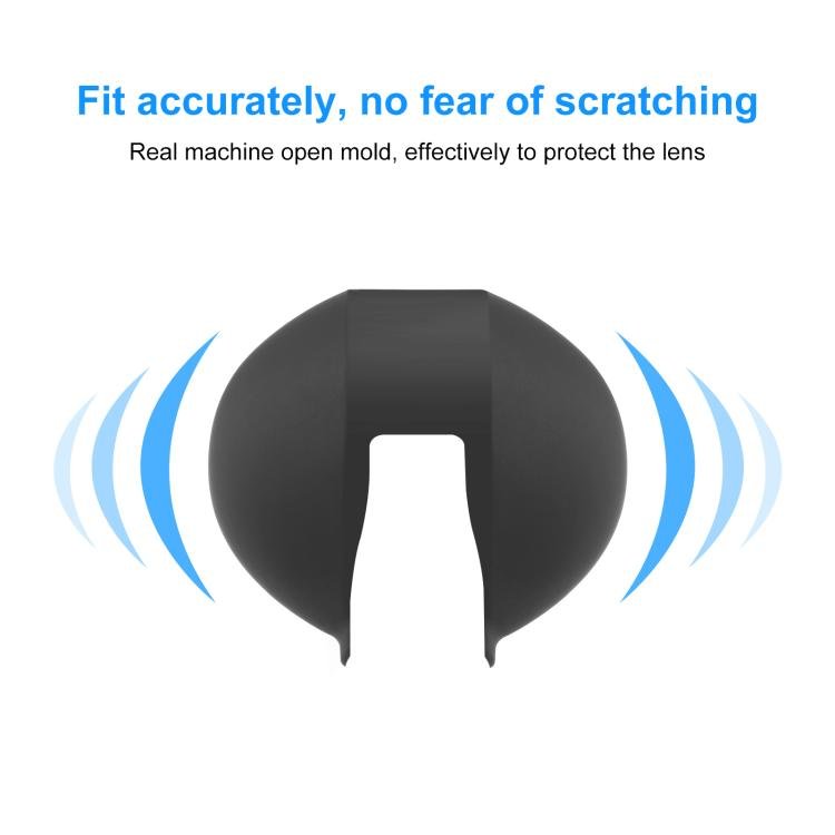 For Insta360 X5 PULUZ Invisible Dive Case Lens Guard Silicone Protective Lens Cap Cover, For Insta360 X5 - ORIWHIZDJI & Insta360 AccessoriesInsta360 X SeriesLen Accessories