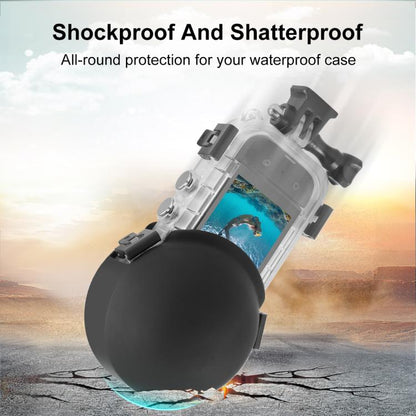 For Insta360 X5 PULUZ Invisible Dive Case Lens Guard Silicone Protective Lens Cap Cover, For Insta360 X5 - ORIWHIZDJI & Insta360 AccessoriesInsta360 X SeriesLen Accessories