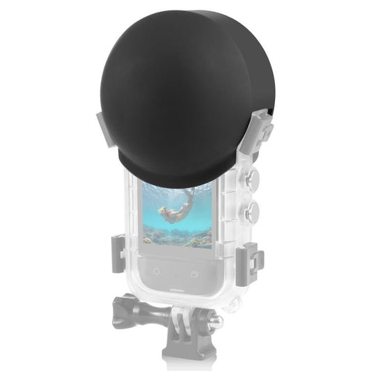 غطاء حماية عدسة سيليكوني شفاف من PULUZ لكاميرا Insta360 X5، متوافق مع Insta360 X5 - ORIWHIZDJI وملحقات Insta360، سلسلة Insta360 X، ملحقات العدسات