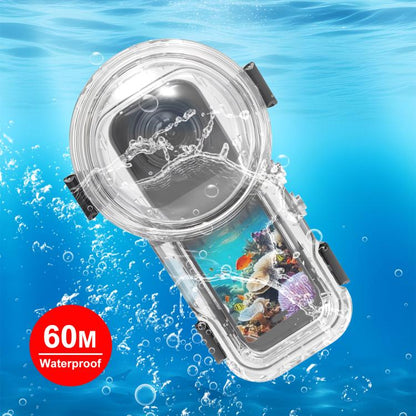 For Insta360 X5 PULUZ Quick Release 60m Waterproof Sealed Diving Case, Quick Release Diving Case - ORIWHIZDJI & Insta360 AccessoriesInsta360 X SeriesProtection & Cases