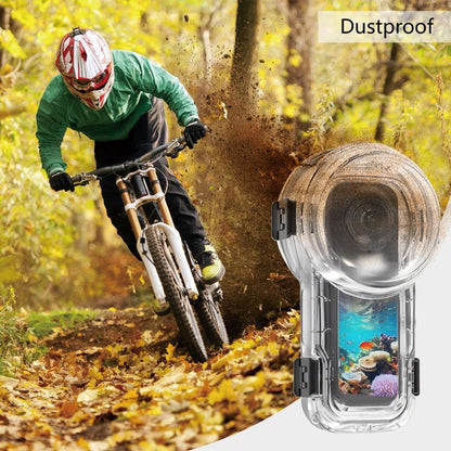 For Insta360 X5 PULUZ Quick Release 60m Waterproof Sealed Diving Case, Quick Release Diving Case - ORIWHIZDJI & Insta360 AccessoriesInsta360 X SeriesProtection & Cases