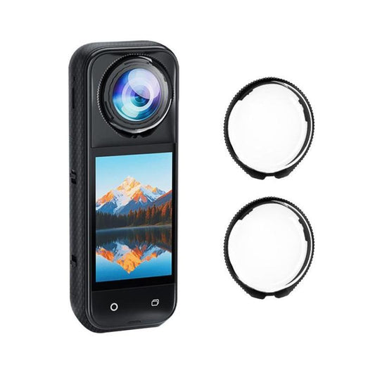 غطاء حماية عدسة زجاجي مقوى دوار من PULUZ لكاميرا Insta360 X5، واقي عدسة زجاجي دوار - ملحقات ORIWHIZDJI وInsta360، ملحقات عدسة سلسلة Insta360 X