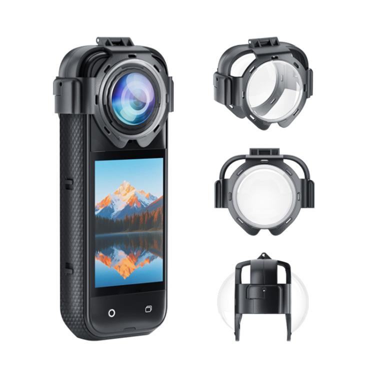 For Insta360 X5 PULUZ Snap - on Optical Tempered Glass Lens Guard Protective Cover, For Insta360 X5 - ORIWHIZDJI & Insta360 AccessoriesInsta360 X SeriesLen Accessories