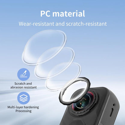 For Insta360 X5 STARTRC Slim Protective Lens Guad PC Lens Cover, Slim PC Lens Cover - ORIWHIZDJI & Insta360 AccessoriesInsta360 X SeriesLen Accessories