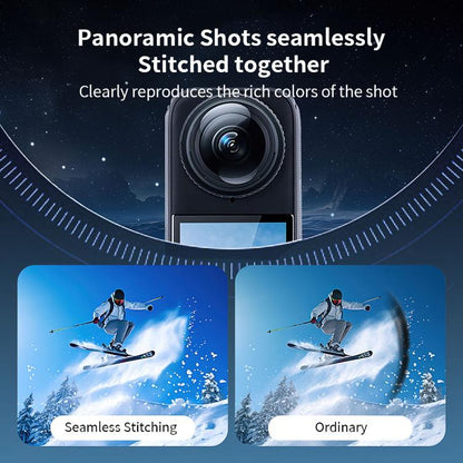 For insta360 X5 STARTRC Swivel Protective Lens Guad Glass Lens Cover, Glass Lens Cover - ORIWHIZDJI & Insta360 AccessoriesInsta360 X SeriesLen Accessories