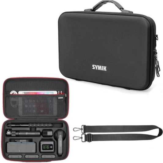 For Insta360 X5 / X4 Camera SYMIK Large Capacity Storage Bag Handbag Messenger Carrying Case - ORIWHIZDJI & Insta360 AccessoriesInsta360 X SeriesProtection & Cases
