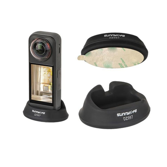 قاعدة سيليكون من Sunnylife لكاميرات Insta360 X5 / X4، قاعدة للسيارة، قاعدة للطاولة - ملحقات ORIWHIZDJI وInsta360، حوامل سلسلة X من Insta360