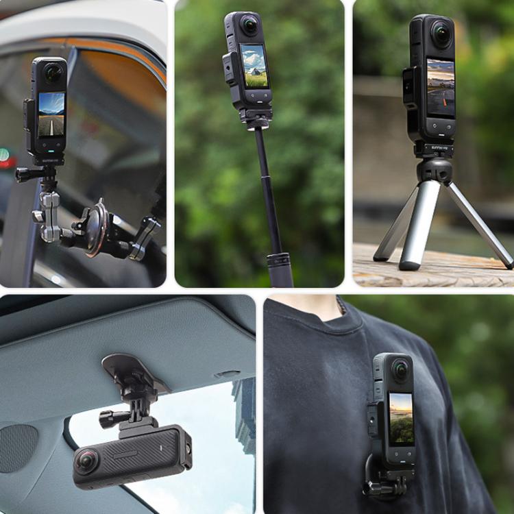 For Insta360 X5 / X4 Sunnylife X4 - ZJ826 L - shape Conversion Bracket Magnetic Adaptor Expansion Accessory, X4 - ZJ826 - ORIWHIZDJI & Insta360 AccessoriesInsta360 X SeriesMounts