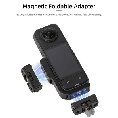 For Insta360 X5 / X4 Sunnylife X4 - ZJ826 L - shape Conversion Bracket Magnetic Adaptor Expansion Accessory, X4 - ZJ826 - ORIWHIZDJI & Insta360 AccessoriesInsta360 X SeriesMounts