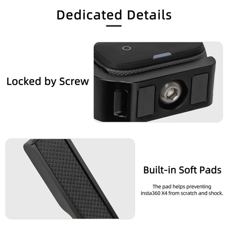 For Insta360 X5 / X4 Sunnylife X4 - ZJ826 L - shape Conversion Bracket Magnetic Adaptor Expansion Accessory, X4 - ZJ826 - ORIWHIZDJI & Insta360 AccessoriesInsta360 X SeriesMounts