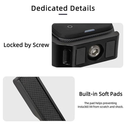 For Insta360 X5 / X4 Sunnylife X4 - ZJ826 L - shape Conversion Bracket Magnetic Adaptor Expansion Accessory, X4 - ZJ826 - ORIWHIZDJI & Insta360 AccessoriesInsta360 X SeriesMounts