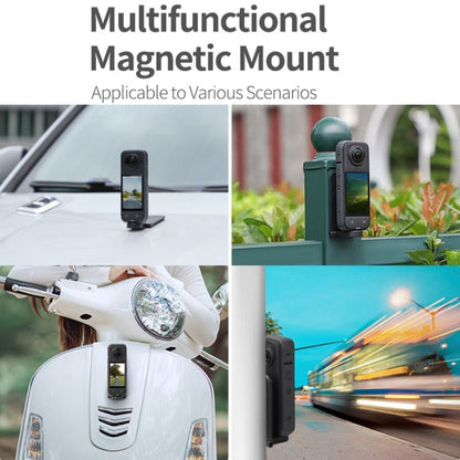 For Insta360 X5 / X4 / X3 Sunnylife X4 - ZJ827 Magnetic Stand Base Handheld Handle Desktop Support Accessories, X4 - ZJ827 - ORIWHIZDJI & Insta360 AccessoriesInsta360 X SeriesMounts